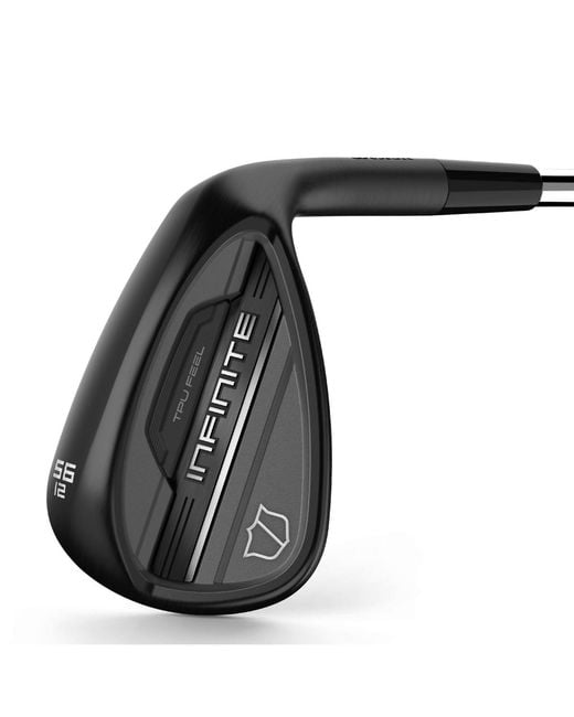 Wilson Black Infinite Left Hand Wedge for men