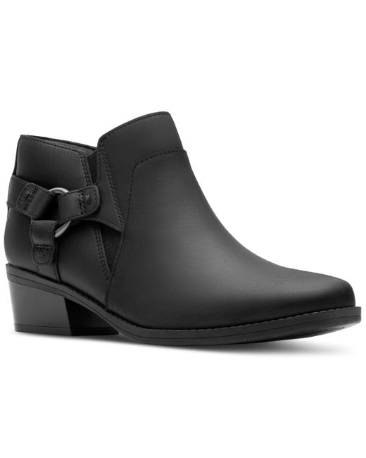 Clarks Black Danyelle Gema Boots