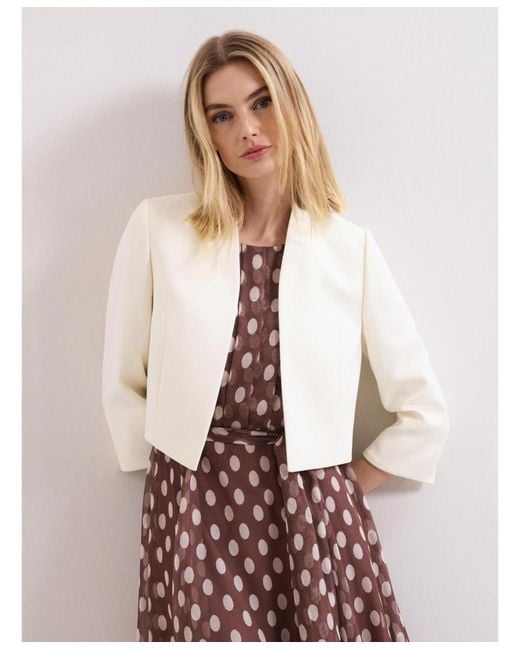 Phase Eight Multicolor Catherine Collarless Jacket