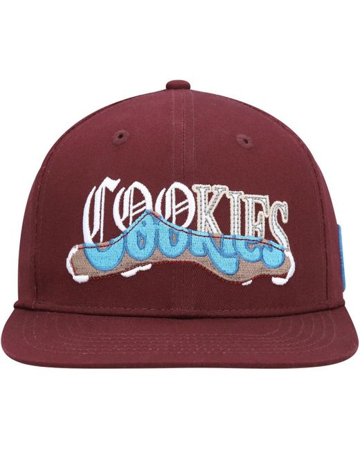 Cookies Red Upper Echelon Snapback Hat for men