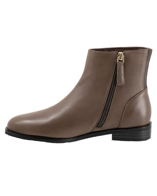 Trotters Brown Ava Boot