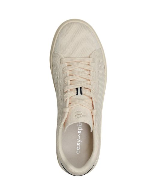 Easy Spirit Natural Holston Lace-up Sneakers