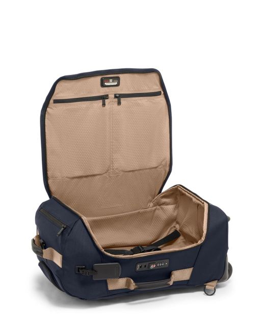 Tumi Alpha Bravo Wheeled Duffel Carry On in Blue Lyst