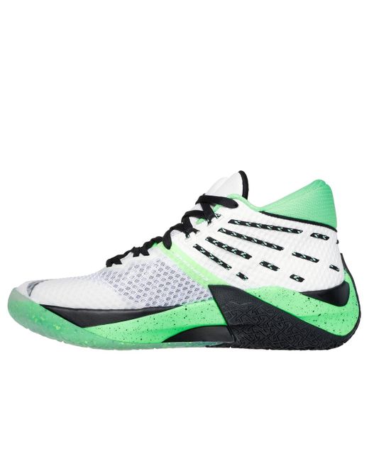 Skechers Green And Skx Reign Basketball Sneakers From Finish Line