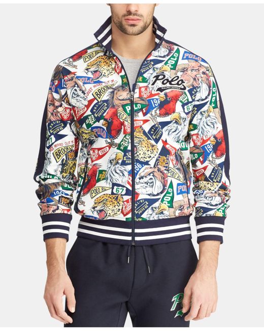Polo Ralph Lauren Multicolor Graphic Track Jacket for men
