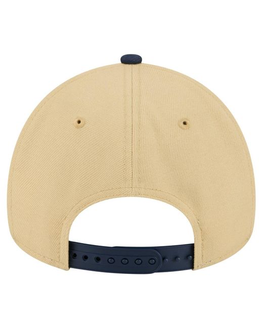 KTZ Blue Gold/navy Los Angeles Dodgers X La 84 9forty Adjustable Hat for men
