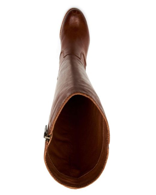 frye wedge tall boots