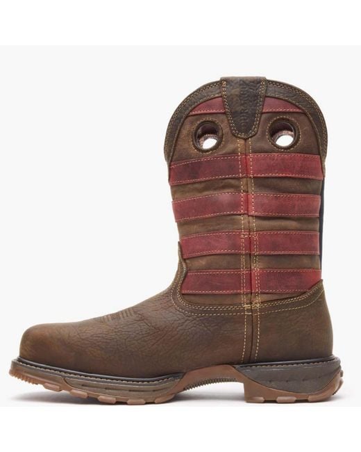 Durango Brown Maverick Xp Composite Toe Waterproof Western Work Boot for men