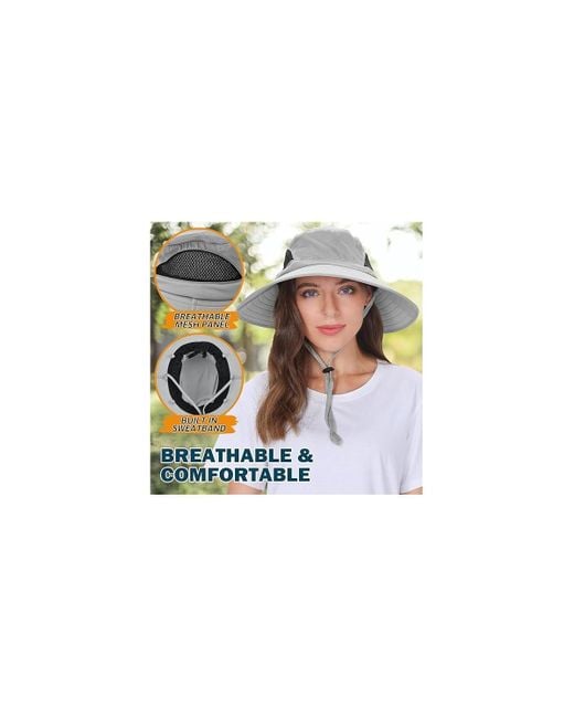 Multijoy Black Wide Brim Sun Hat