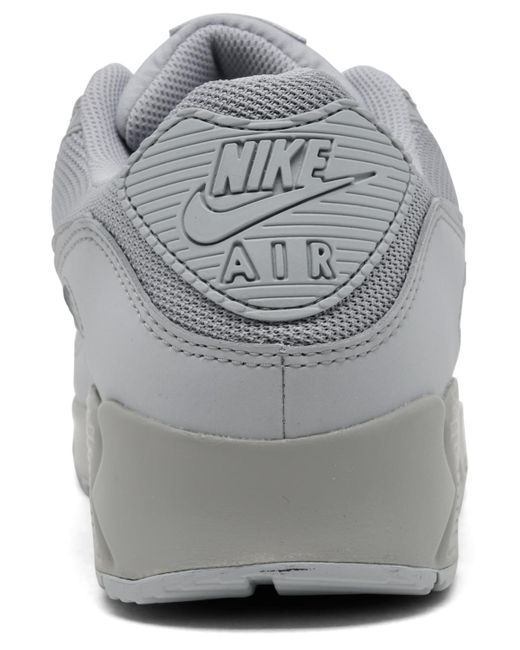Nike Gray Air Max 90 Casual Sneakers From Finish Line for men