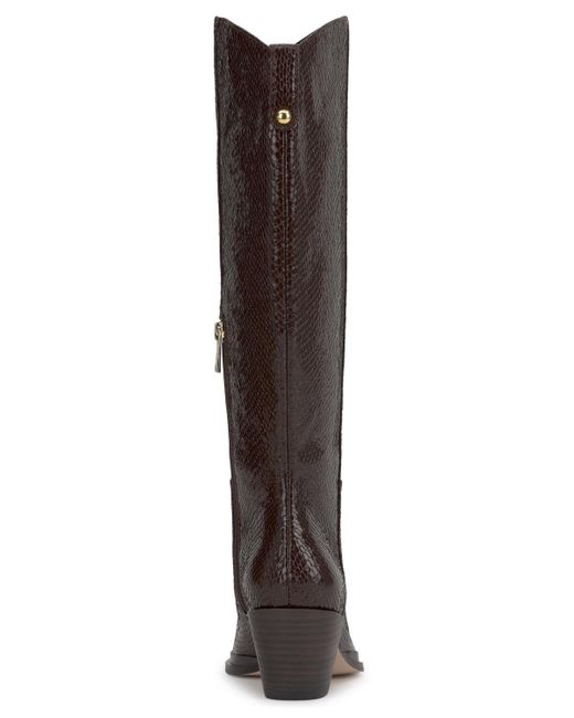 Jessica Simpson Brown Hemmia Tall Pointed-toe Boots