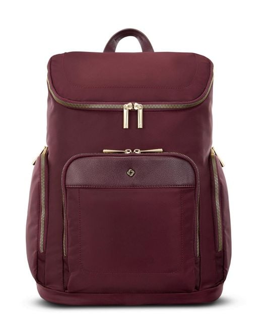 Samsonite Purple Mobile Solution 2 Deluxe 17" Backpack