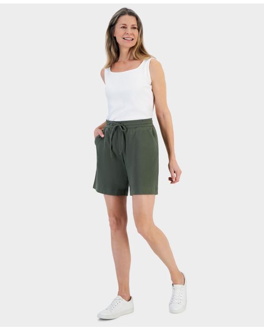 Style & Co. Multicolor Mid Rise Sweatpant Shorts