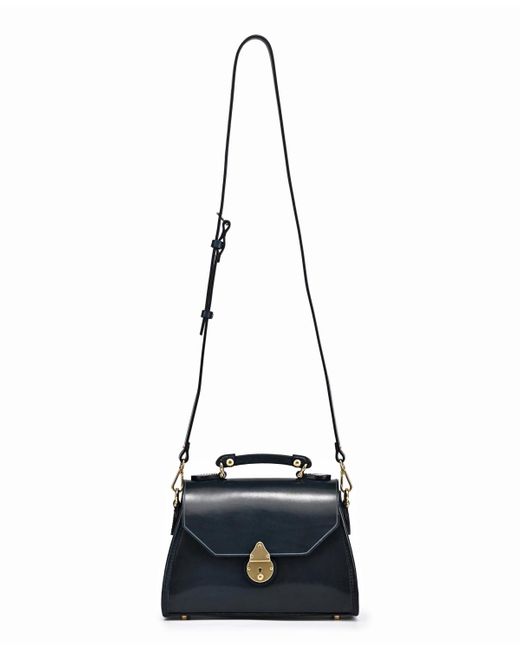 Old Trend Blue Laurel Classic Satchel Bag