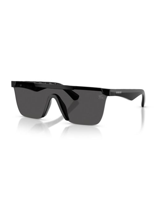 Burberry Black Rectangle Sunglasses