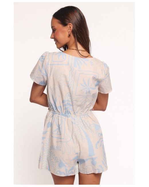 Petal & Pup White Maiah Romper