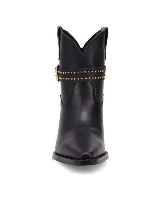 Dingo Black Milano Leather Bootie