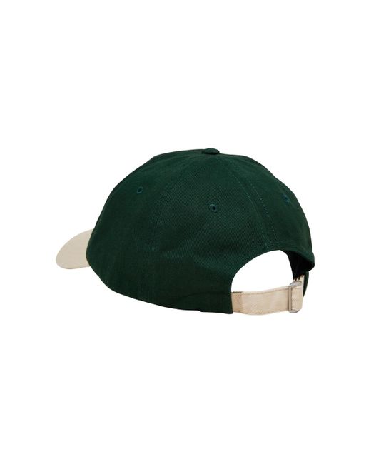 Cotton On Green Strap Back Dad Hat for men