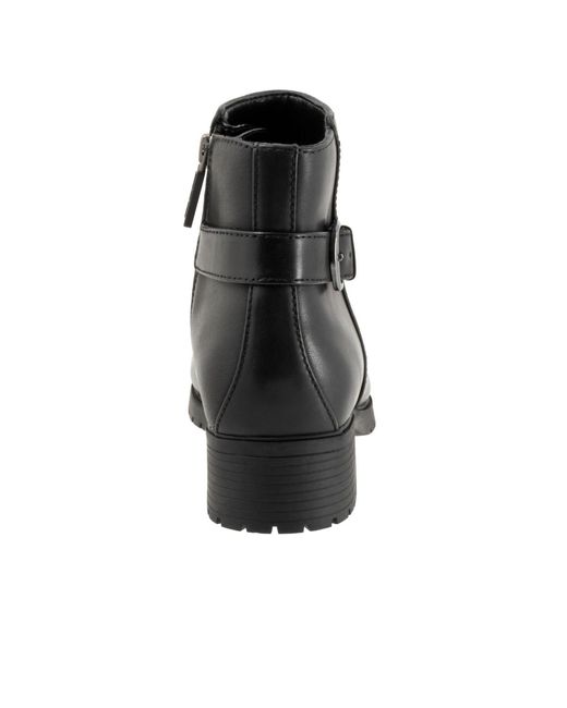 Trotters Black Marigold Boot