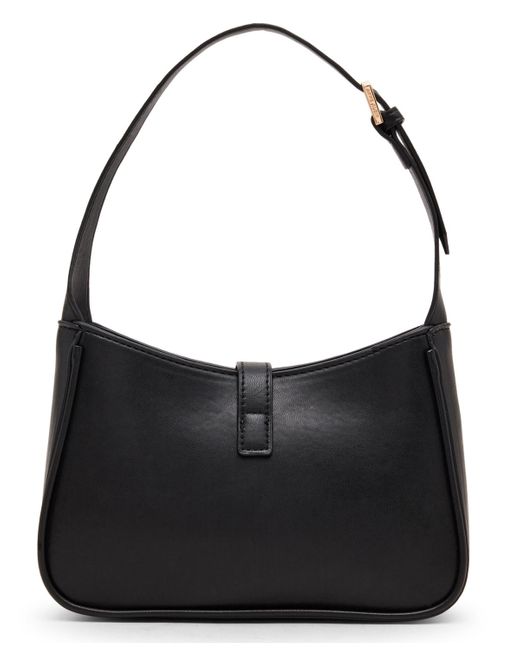 Anne Klein Black Convertible Strap Small Shoulder Bag