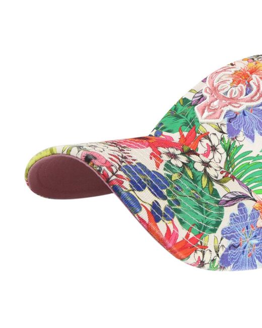 '47 White Milwaukee Bucks Pollinator Clean Up Adjustable Hat