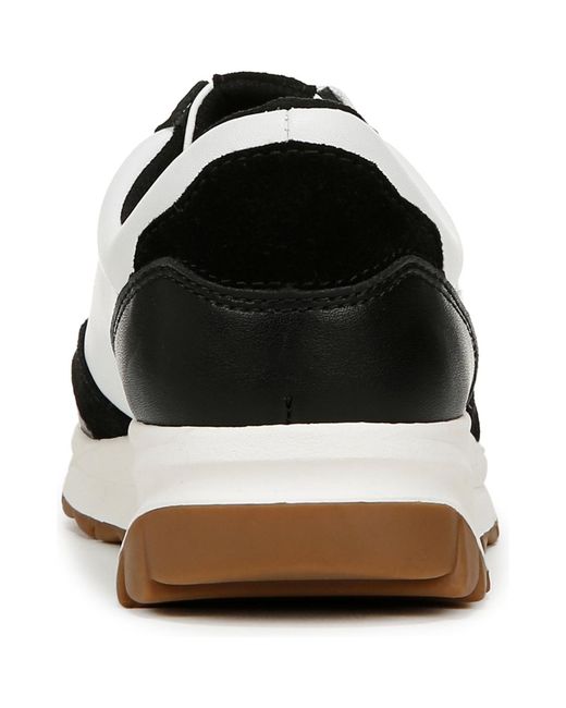 Naturalizer White Shay Lace Up Platform Sneakers