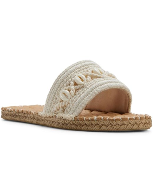 Roxy White Shoresoft Lx Flat Sandals