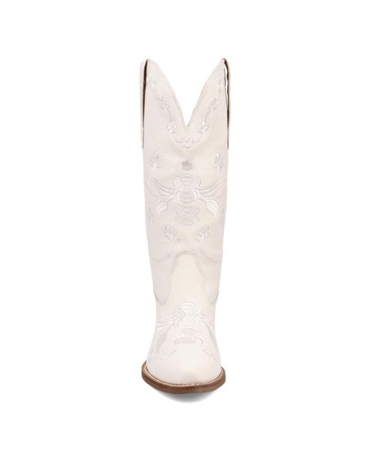 Dingo White Love Bug Leather Boot