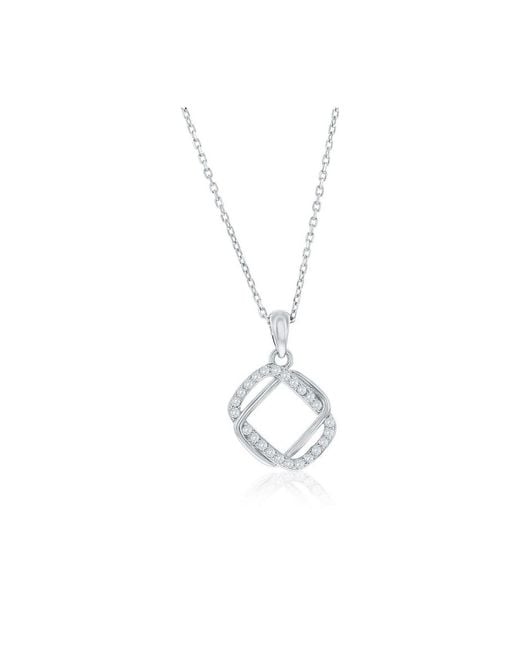 Simona Metallic Sterling