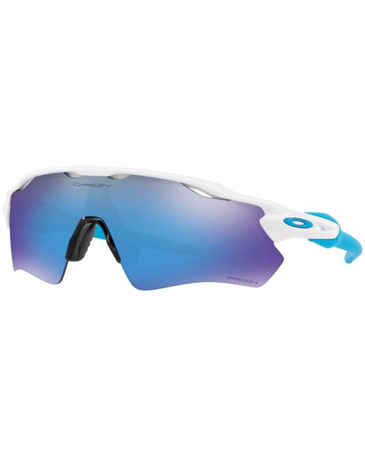 Oakley Blue Radar Ev Path Prizm Sunglasses Polished/Prizm Sapphire for men