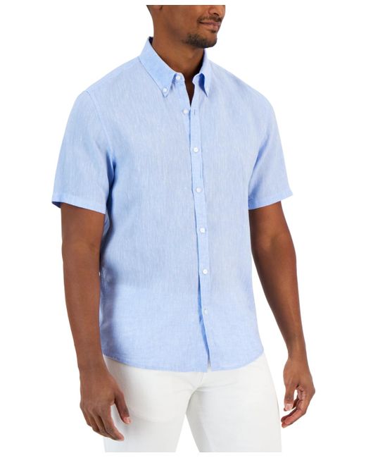 michael kors linen shirt