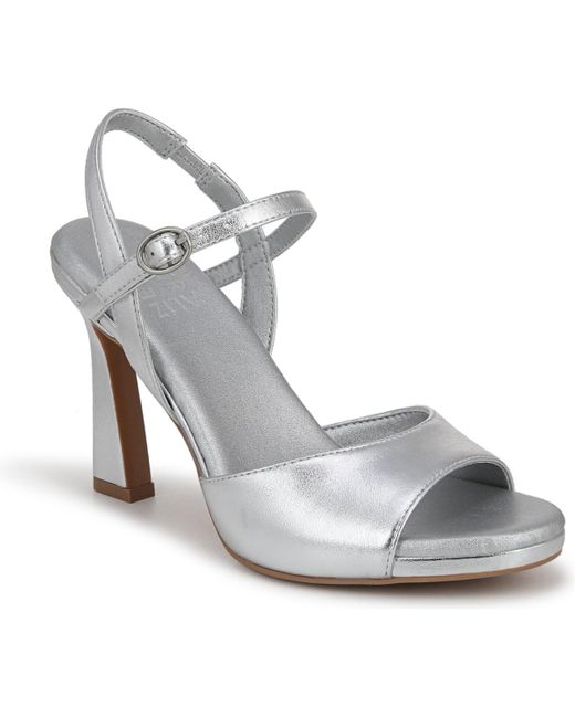 Naturalizer Metallic Lala Dress Ankle Strap Sandals