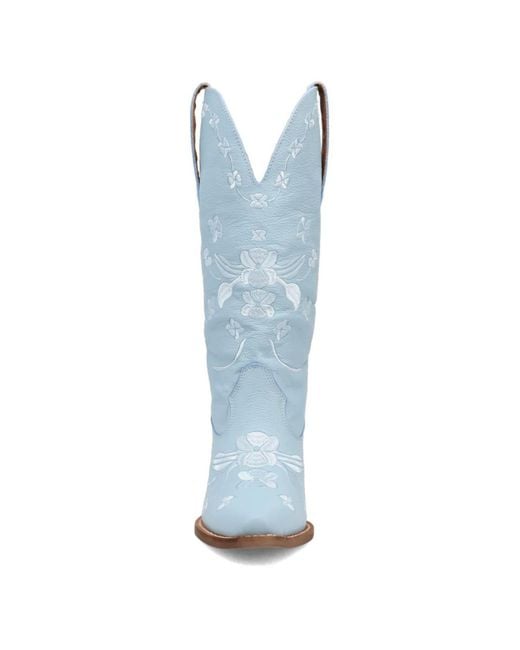 Dingo Blue Love Bug Leather Boot
