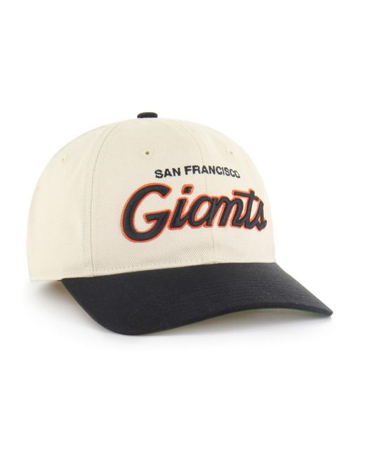 '47 White San Francisco Giants Crosstown Franchise Fitted Hat for men