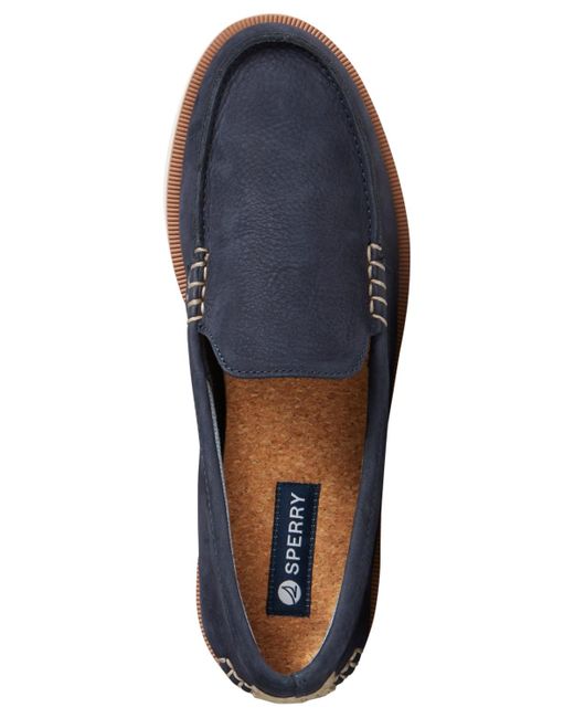 Sperry Top-Sider Blue Authentic Original Slip-on Double Sole Venetian Loafers for men