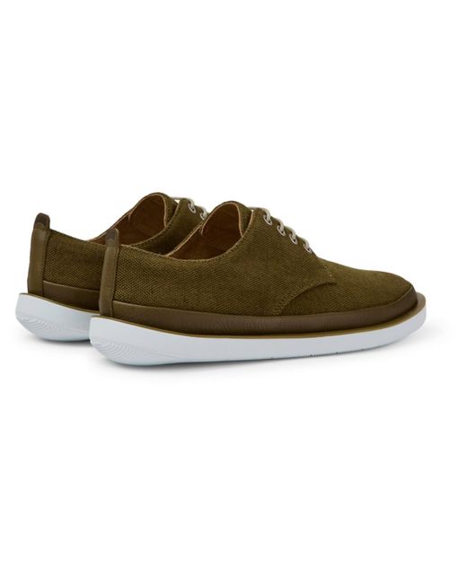 Camper Wagon Hombre Blucher Sneakers in Green for Men | Lyst