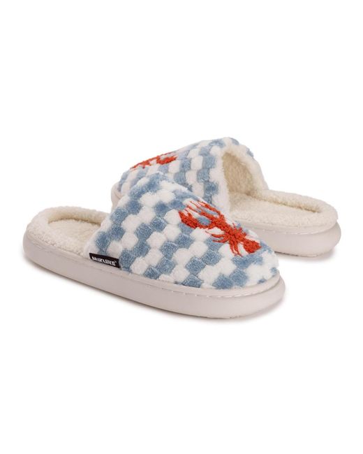 Muk Luks Gray Joss Scuff