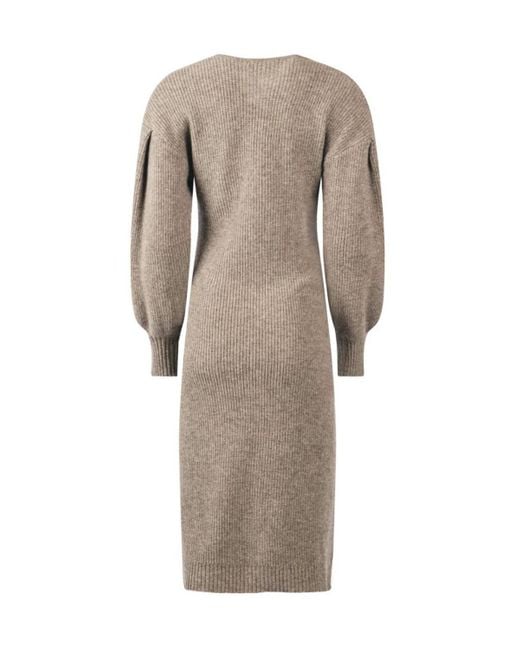 EMILIA GEORGE Maternity Wool Blend Eva Sweater Dress in Gray | Lyst