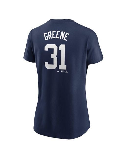 Nike Blue Riley Greene Detroit Tigers Fuse Name Number T-shirt