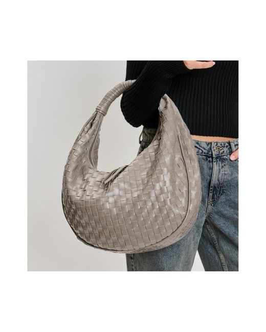 Moda Luxe Gray Cassandra Hobo