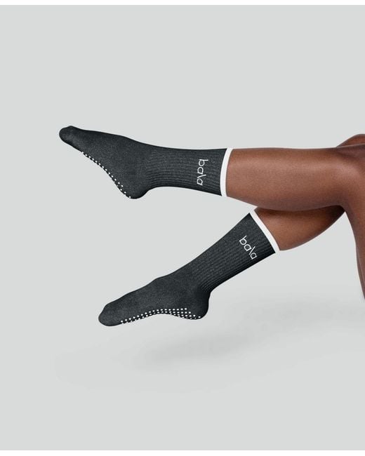 Balà Blue Crew Grip Socks