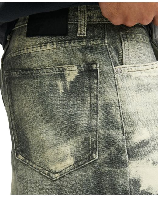 Cotton On Green Super baggy Jort Shorts for men
