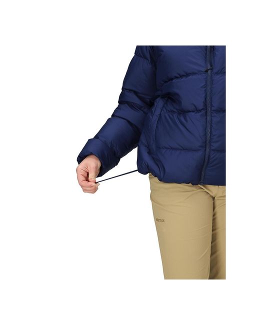 Marmot Blue Guides Down Puffer Jacket