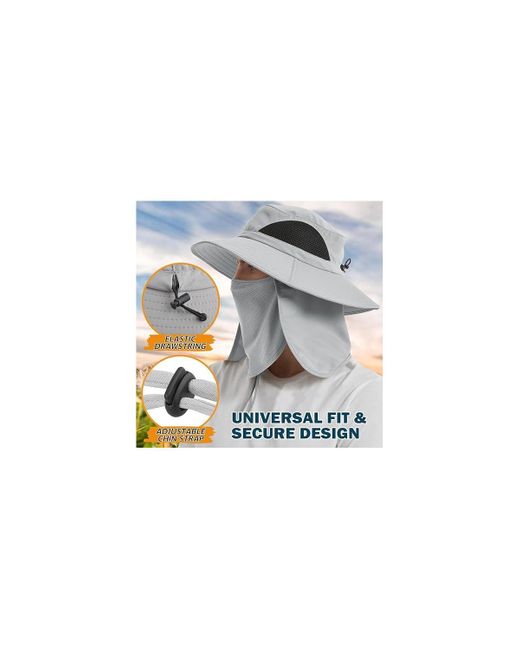 Multijoy Black Wide Brim Sun Hat