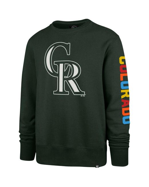 47 Colorado Rockies City Connect Legend Headline Pullover Sweatshirt in  Green for Men | Lyst