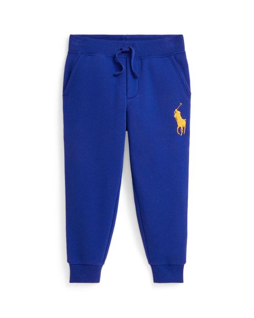 Polo Ralph Lauren Blue Toddler And Little Boys Big Pony Fleece jogger Pants for men