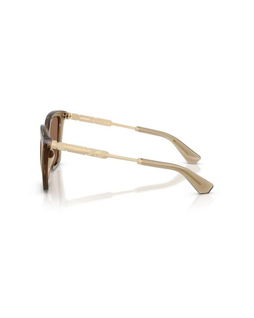 Burberry Brown Square Sunglasses