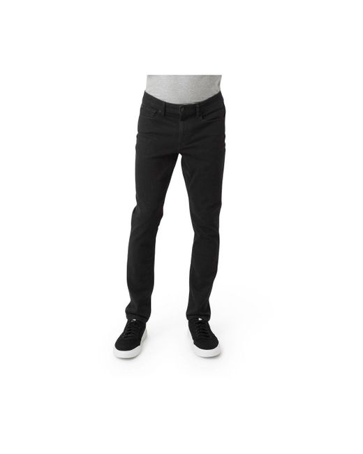 DKNY Black Slim Fit Bedford Denim Jeans for men