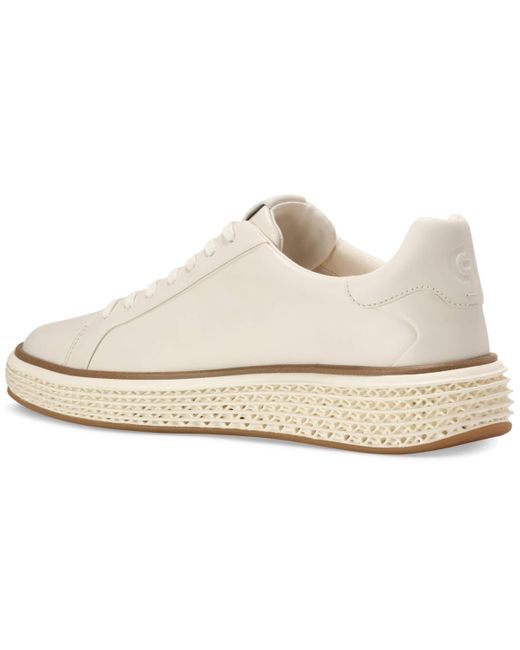 Cole Haan White Grandpro Court Skyweave Fashion Sneakers for men