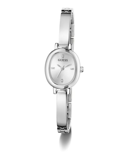 Guess White Analog Watch